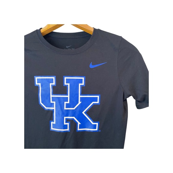 Nike‎ Dri-FIT University of Kentucky Wildcats T Shirt Youth Large Black Tee - Picture 2 of 7